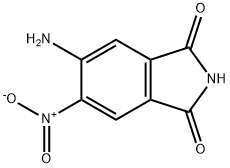 5-Amino-6-nitroisoindoline-1,3-dione Struktur