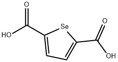 2,5-Selenophenedicarboxylic acid Struktur