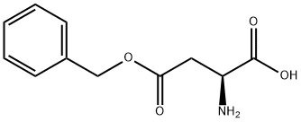 2-amino-4-(benzyloxy)-4-oxobutanoic acid Struktur