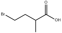 4-Bromo-2-methylbutanoic acid Struktur