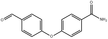 4-(4-formylphenoxy)benzamide Struktur