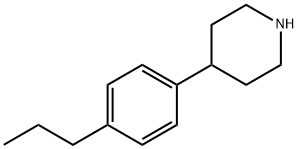 4-(4-propylphenyl)piperidine Struktur