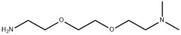 2-(2-(2-aminoethoxy)ethoxy)-N,N-dimethylethanamine Struktur