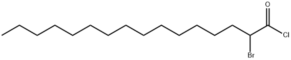 2-Bromohexadecanoyl chloride Struktur