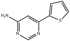 4-Amino-6-(2-thienyl)pyrimidine Struktur