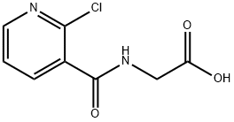 N-(2-Chloronicotinoyl)glycine Struktur