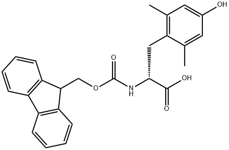 Fmoc-D-2,6-Dimethyltyrosine Struktur