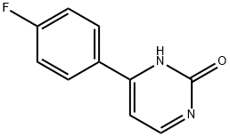 2-Hydroxy-4-(4-fluorophenyl)pyrimidine Structure