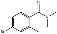 4-Bromo-N,N,2-trimethylbenzamide Struktur