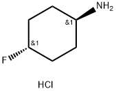 Trans-4-Fluoro-cyclohexylamine hydrochloride Struktur