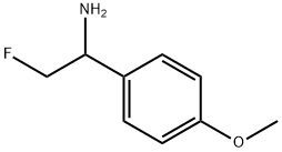 2-FLUORO-1-(4-METHOXYPHENYL)ETHANAMINE Struktur