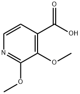 2,3-dimethoxyisonicotinic acid Struktur