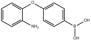 [4-(2-Aminophenoxy)phenyl]boronic acid Struktur