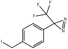 3-(4-(碘甲基)苯基)-3-(三氟甲基)-3H-二嗪, 95758-92-2, 結(jié)構(gòu)式