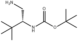 (R)-TERT-BUTYL 1-AMINO-3,3-DIMETHYLBUTAN-2-YLCARBAMATE Struktur