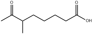 6-methyl-7-oxooctanoic acid Struktur