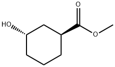 methyl (1S,3S)-3-hydroxycyclohexane-1-carboxylate Struktur