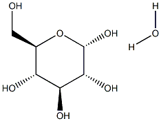 alpha-D-Glucose monohydrate Struktur