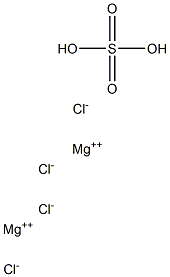 Di(magnesium chloride) sulfate Struktur