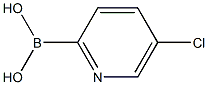 5-chloro-2-pyridyl-boronic acid Struktur