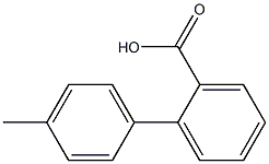 4'-methylbiphenyl-2-carboxylic acid Struktur