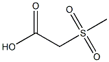 Methylsulfonylacetate Struktur