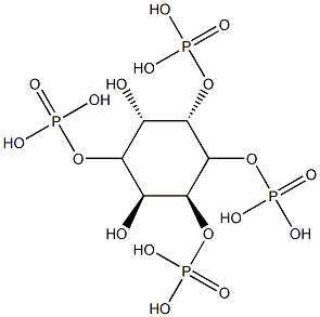 [(2S,3S,5S,6S)-3,5-dihydroxy-2,4,6-triphosphonooxy-cyclohexyl]oxyphosphonic acid Struktur