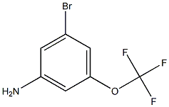 3-Bromo-5-(trifluoromethoxy)aniline 99% Struktur