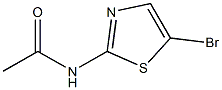 2-Acetamido-5-bromo-1,3-thiazole Struktur