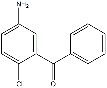 2,5-AMINOCHLOROBENZOPHENONE Struktur