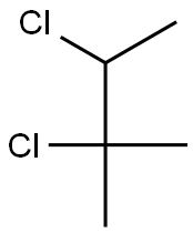 2,3-dichloro-2-methylbutane Struktur