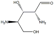 2,4-diamino-2,4-dideoxyxylose Struktur