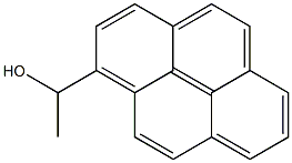 1-(1-pyrenyl)ethanol Struktur