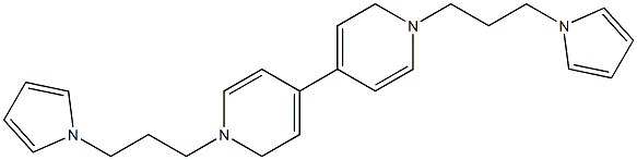 N,N'-di(3-pyrrol-1-ylpropyl)-4,4'-bipyridine Struktur