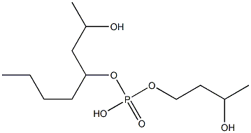 BUTYLBIS(3-HYDROXYBUTYL)PHOSPHATE Struktur