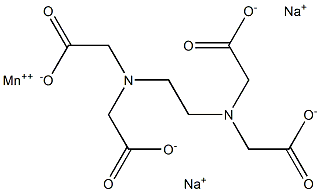 MANGANESEDISODIUMVERSENATE Struktur