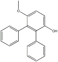 METHOXYDIPHENYLPHENOL Struktur