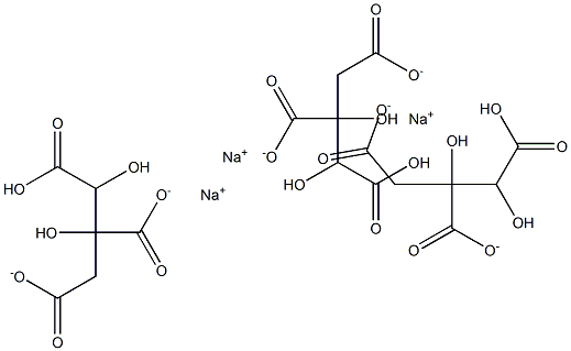 TRISODIUMHYDROXYCITRATE Struktur