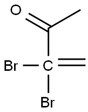 METHYL1,1-DIBROMOVINYLKETONE Struktur