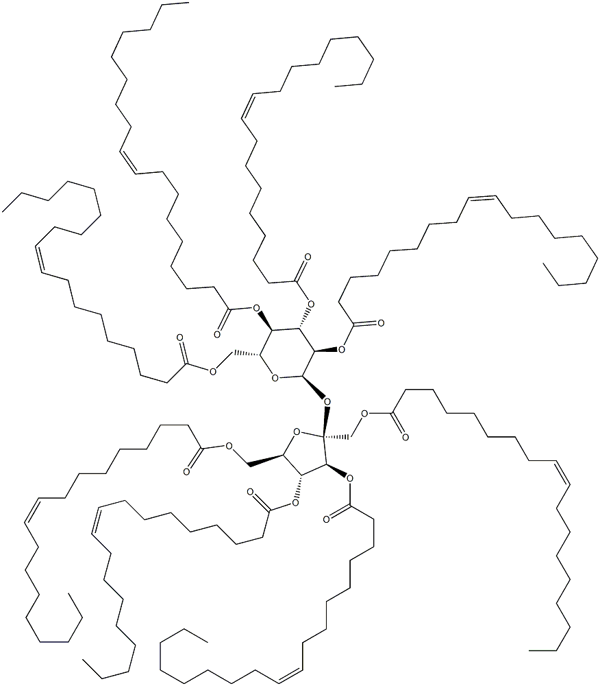 SUCROSEOCTAOLEATE Struktur