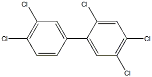 2,4,5,4',5'-PENTACHLOROBIPHENYL Struktur