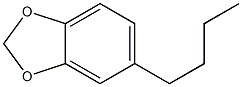 5-N-BUTYL-1,3-BENZODIOXOLE Struktur