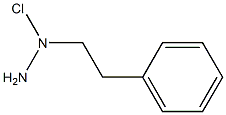 CHLOROPHENETHYLHYDRAZINE Struktur