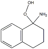 1,2,3,4-TETRAHYDRONAPHTHALINE-1-HYDROPEROXIDE Struktur