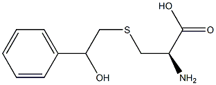 S-(2-PHENYL-2-HYDROXYETHYL)CYSTEINE Struktur