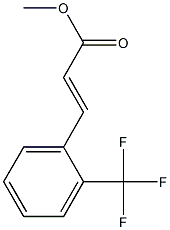 METHYL 2-(TRIFLUOROMETHYL)CINNAMATE Struktur