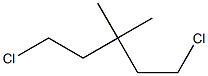 1,5-dichloro-3,3-dimethylpentane Struktur