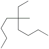 5-methyl-5-ethylnonane Struktur