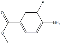 4-AMINO-3-FLUOROBENZOIC ACID METHYL ESTER Struktur