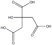 CITRIC ACID ANHYDROUS POWDER EP Struktur